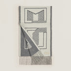 هيرميس Casaque Lettres au Carre Scarf | وشاح هيرميس (متعدد الألوان)