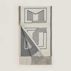 هيرميس Casaque Lettres au Carre Scarf | وشاح هيرميس (متعدد الألوان)