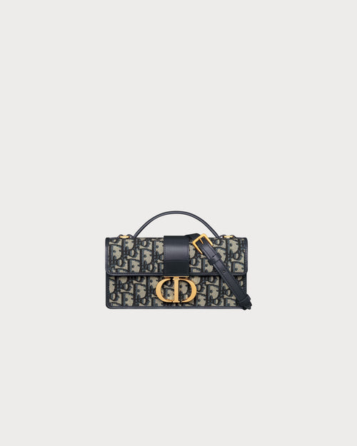 CHRISTIAN DIOR Miss Montaigne Mini Bag | 迪奧 迷你手袋 (藍色老花)