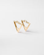 أقراط برادا المعدنية 1IO146 | أقراط برادا (ذهبية)