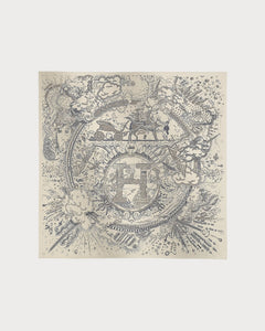 HERMES Please Hold The Line Scarf 90 | Hermès silk scarf (multicolor)