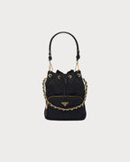 PRADA Re-Edition 1995 Chaine Re-Nylon Shoulder Bag | 普拉達 手袋 (Black)