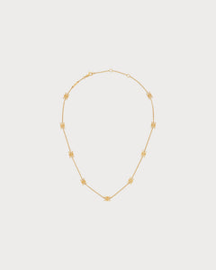 CELINE Triomphe Mini Triomphe Necklace | 賽琳 頸鏈 (GOLD)