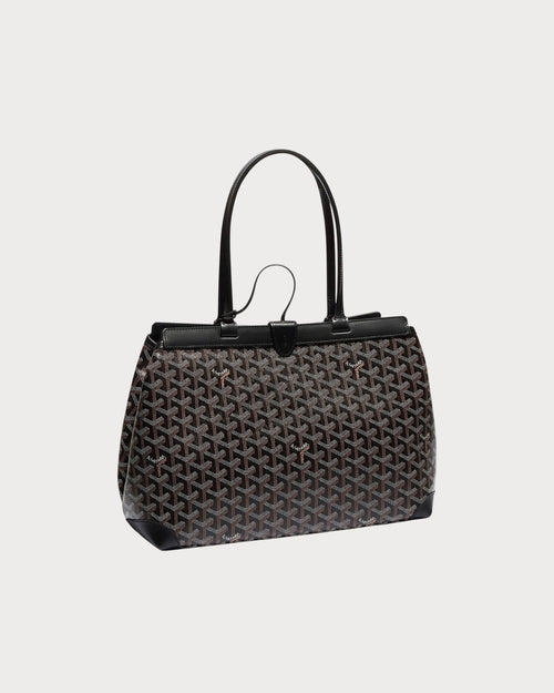 GOYARD Bellechasse Biaude Bag Goyardine Canvas & Calfskin(PM/Many)