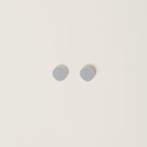 أقراط ميو ميو المعدنية المطلية بالمينا | أقراط ميو ميو (متعددة الألوان)