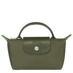 LONGCHAMP Le Pliage Green Pouch with Handle | Longchamp Mini Handbag (Multicolor)