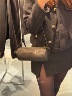 حقيبة ميو ميو الجلدية من نابا | حقيبة يد ميو ميو (متعددة الألوان)