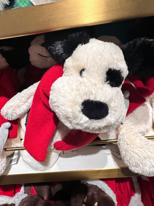 جرو الشتاء الخجول من جيليكات | دمية جرو الشتاء (أسود وأبيض)