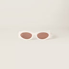 MIU MIU Glimpse Sunglasses Chocolate Brown Lenses | 繆繆 太陽眼鏡 (巧克力棕鏡片)
