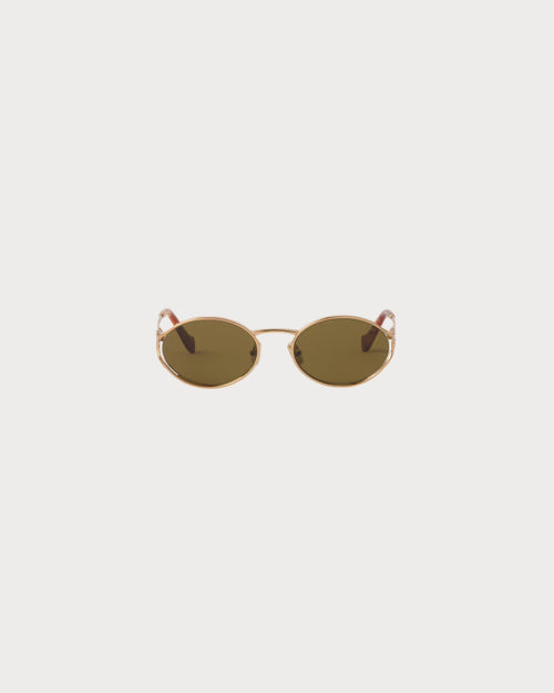 MIU MIU Logo Sunglasses Loden Lenses | Miu Miu Sunglasses (Olive Green Lenses)