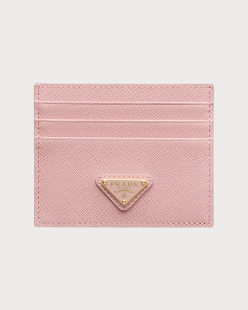 PRADA 1MC025 Saffiano Leather Triangle Logo Card Holder | 普拉達 卡套 (多色)