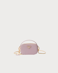 PRADA Saffiano Leather Mini-Pouch | 普拉達 迷你手袋 (Pink)