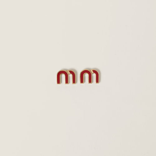 MIU MIU Enameled Metal Earrings | MIU MIU Enameled Metal Earrings (Multicolor)