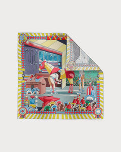 HERMES Pony Pit Stop double face scarf 90 | 愛馬仕 絲巾 (多色)