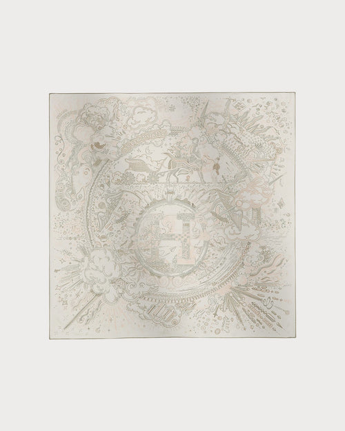 HERMES Please Hold The Line Scarf 90 | Hermès silk scarf (multicolor)