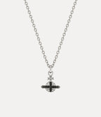 VIVIENNE WESTWOOD Man Mayfair Small Orb Pendant Necklace | 西太后 男仕頸鏈 (銀色)
