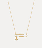 VIVIENNE WESTWOOD Pimlico Pendant Necklace | 西太后 頸鏈 (金色)