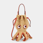 ANYA HINDMARCH Octopus Cross - body | 安雅·希德瑪芝 Octopus 斜背包(天然色) - LondonKelly 英國名牌代購