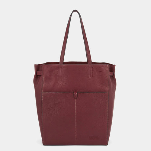 ANYA HINDMARCH Return To Nature N/S Tote | 安雅·希德瑪芝 回歸自然 N/S 托特包(玫瑰木色) - LondonKelly 英國名牌代購