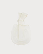 ANYA HINDMARCH Tie the Knot Clutch | 安雅·希德瑪芝 Tie the Knot 手拿包(象牙白) - LondonKelly 英國名牌代購