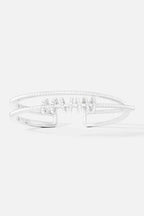 APM MONACO AB3307OX Cuff with Sliding Rings | 滑動戒指手鐲 (銀色) - LondonKelly 英國名牌代購