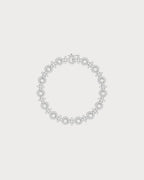 APM MONACO AB4872OX Pave Meteorites & Circles Bracelet | 鑲石流星與圓形手鏈 (銀色) - LondonKelly 英國名牌代購