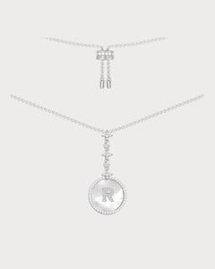 APM MONACO AC5794XNAA Alphabet Eternelle Adjustable Necklace | 可調式頸鏈 (銀色) - LondonKelly 英國名牌代購