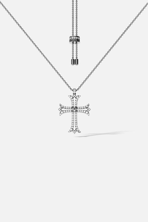 APM MONACO AC8270XBR Cross Adjustable Necklace | 十字可調式項鍊 (多色) - LondonKelly 英國名牌代購
