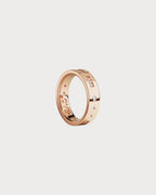 APM MONACO P20448OX LOVE Morse Code Ring | 摩斯密碼戒指 (玫瑰金) - LondonKelly 英國名牌代購