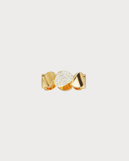 APM MONACO Y23654OX Galet Ring | 鵝卵石戒指 (金色) - LondonKelly 英國名牌代購