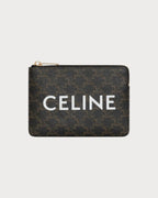 CELINE Coin and Card Pouch | 賽琳 銀包 (啡色老花) - LONDONKELLY 英國名牌代購