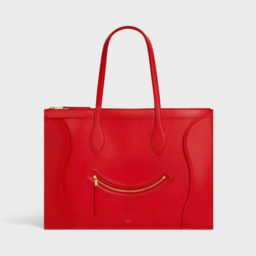 CELINE Flat Cabas New Luggage in Glossy Calfskin | 賽琳 手提袋 (多色) - LondonKelly 英國名牌代購