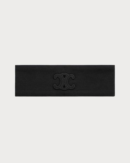 CELINE Headband in Wool | 賽琳 羊毛髮帶 (黑色) - LondonKelly 英國名牌代購