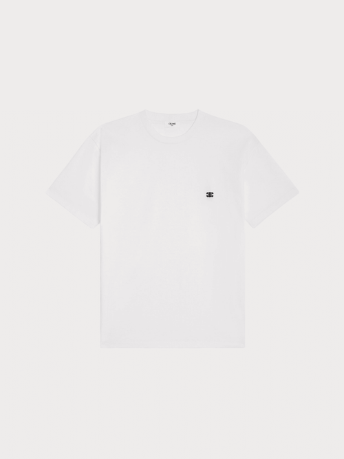 CELINE (M) Triomphe Loose T-Shirt Cotton Jersey(2 Colors) - LONDONKELLY 英國名牌代購