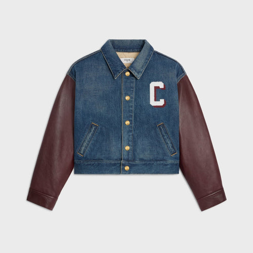 CELINE Paris Jacket in Dark Union Wash Denim Dark Union Wash | 賽琳 牛仔外套 (藍色) - LondonKelly 英國名牌代購