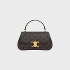 CELINE Teen Celine Lola In Triomphe Canvas | 賽琳 手袋 (啡色) - LondonKelly 英國名牌代購