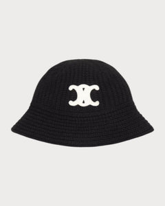 CELINE Triomphe Cloche Beanie Wool(4 Colors) - LONDONKELLY 英國名牌代購