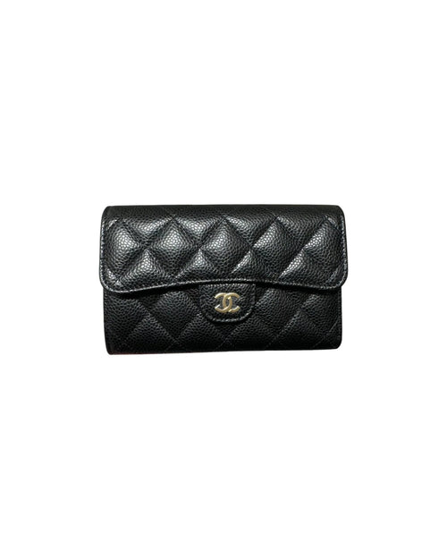 CHANEL AP0232 Classic Flap Wallet | 香奈兒 經典銀包 (中碼/黑色) - LONDONKELLY 英國名牌代購