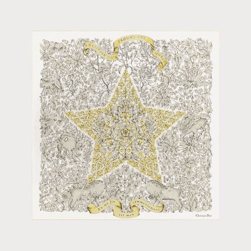 CHRISTIAN DIOR Around the World 90 Square Scarf(2 Colors) - LONDONKELLY 英國名牌代購