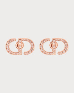 CHRISTIAN DIOR Petit CD Stud Earrings | 迪奧 耳環 (多色) - LONDONKELLY 英國名牌代購