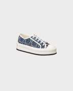 CHRISTIAN DIOR Women's Walk'n'Dior Platform Sneaker | 迪奧 波鞋 (牛仔藍色) - LondonKelly 英國名牌代購