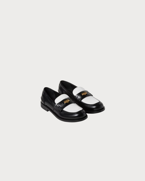 MIU MIU Leather Penny Loafers(2 Colors)