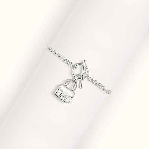 HERMES Amulettes Constance Bracelet | 愛馬仕 手鏈 (銀色) - LondonKelly 英國名牌代購