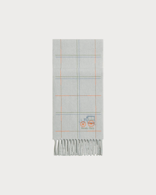 HERMES Brodee A Toute Berline ! Scarf | 愛馬仕 男仕頸巾 (多色) - LondonKelly 英國名牌代購