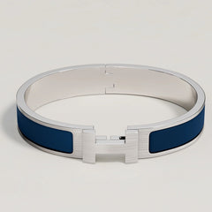 HERMES Men's Clic HH Bracelet | 愛馬仕 手鐲 (多色/銀色) - LondonKelly 英國名牌代購