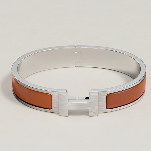 HERMES Men's Clic HH Bracelet | 愛馬仕 手鐲 (多色/銀色) - LondonKelly 英國名牌代購