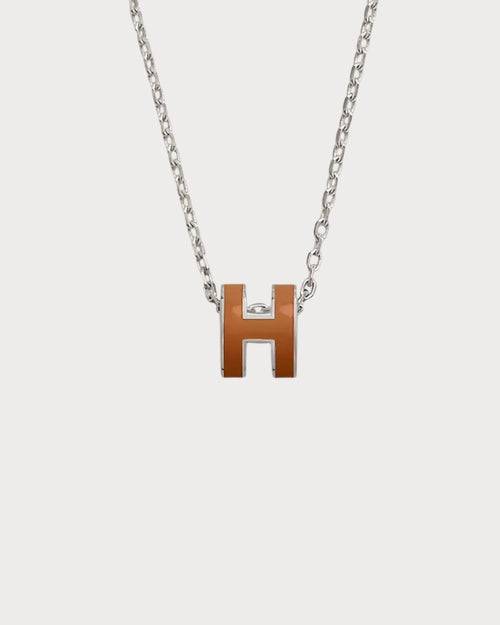 HERMES Silver Mini Pop H Pendant | 愛馬仕 頸鏈 (迷你/多色) - LONDONKELLY 英國名牌代購