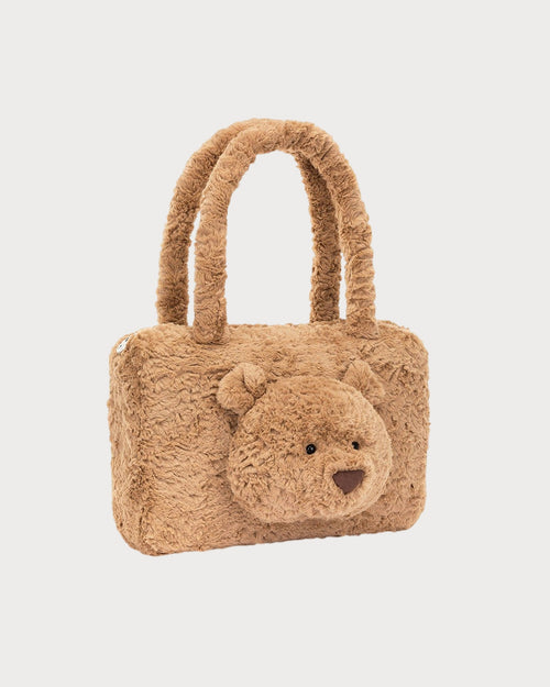 JELLYCAT Bartholomew Bear Tote Bag | 巴塞洛繆熊手袋 (啡色) - LondonKelly 英國名牌代購