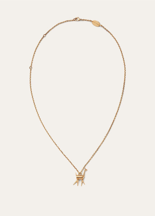 LORO PIANA Vicuna Necklace | 諾悠翩雅 頸鏈 (金色) - LondonKelly 英國名牌代購