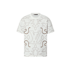 LOUIS VUITTON 1AFWVO Men's Embroidered Cotton T-Shirt | 路易威登 男仕上衣 (白色) - LondonKelly 英國名牌代購